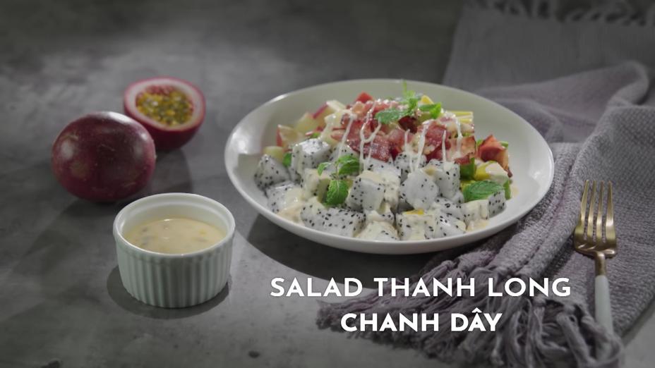 Salad thanh long chanh day 1 Salad thanh long chanh dây