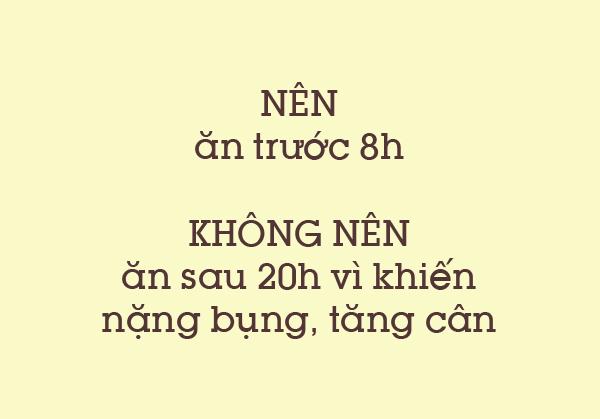 11 món ăn sai thời điểm thì 'thà không ăn còn hơn'