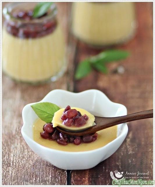 2 món pudding sữa đậu nành đơn giản mà hấp dẫn