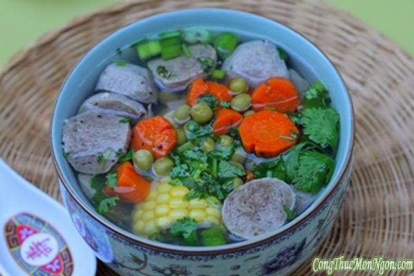 3 món canh bò viên đơn giản