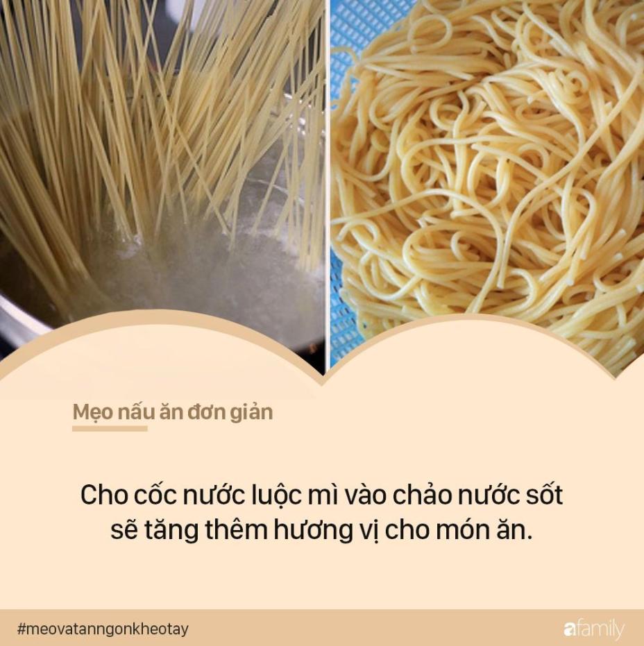 4 mẹo nấu ăn đơn giản nhất quả đất mà 90% các mẹ không biết