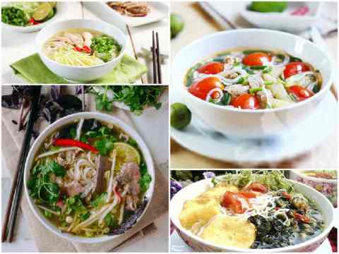 4 mon bun pho ngon lai de lam cho bua sang 4 món bún, phở ngon lại dễ làm cho bữa sáng