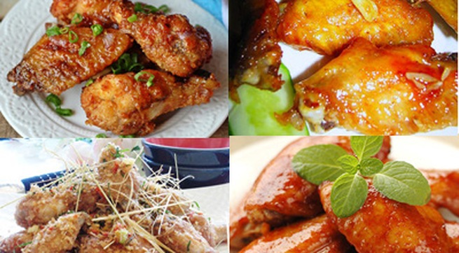 4 món cánh gà đơn giản mà rất ngon miệng