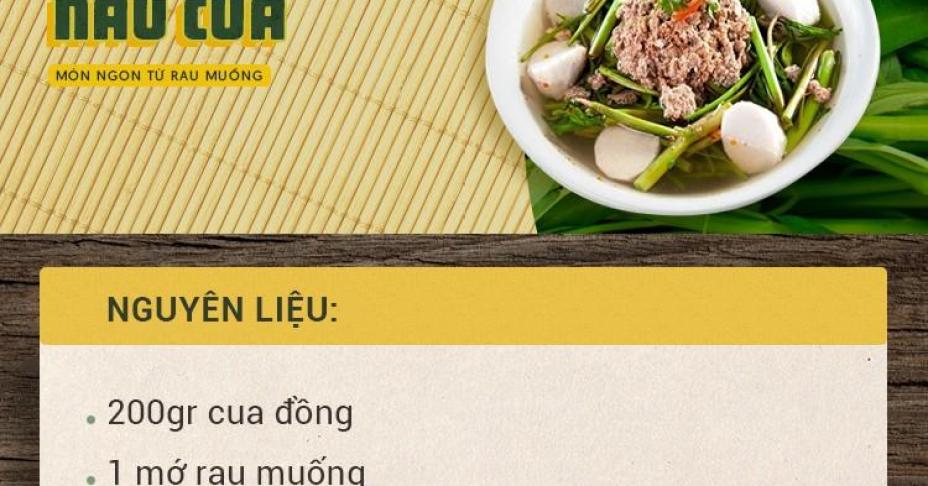 5 món ngon từ rau muống lại chế biến cực dễ bạn nhất định không thể bỏ qua