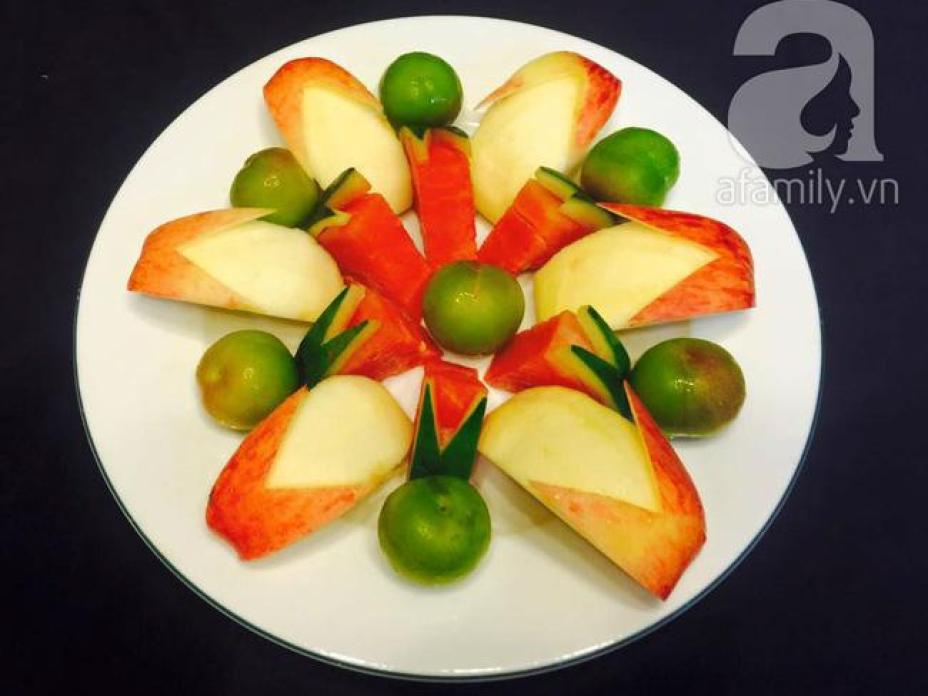 6 cách bày đĩa trái cây dễ mà siêu xinh cùng cả nhà đón năm mới rực rỡ