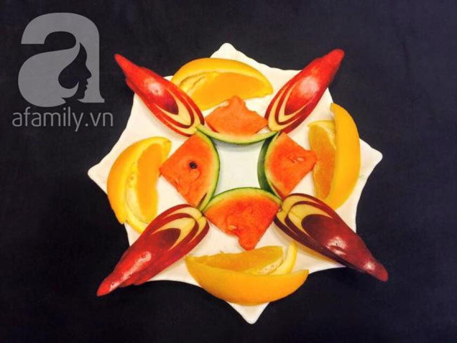 6 cách bày đĩa trái cây dễ mà siêu xinh cùng cả nhà đón năm mới rực rỡ
