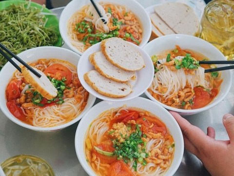 6 kieu bun rieu o sai gon nghi den la them 6 kiểu bún riêu ở Sài Gòn nghĩ đến là thèm