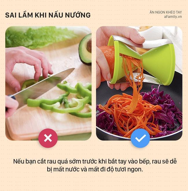 6 lỗi nấu ăn ai cũng từng gặp mà không hề hay biết