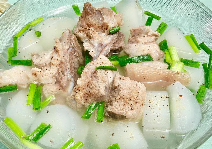 7 món củ cải trắng cho mùa đông