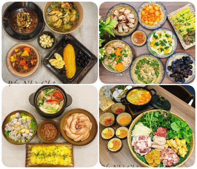 8X khoe hơn 30 mâm cơm đẹp như của đầu bếp, bố chồng suốt ngày khen “nấu gì cũng ngon”