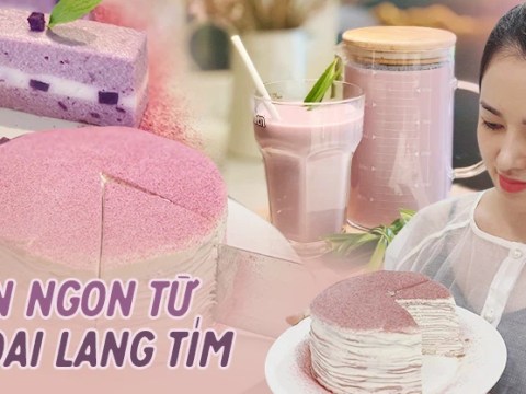 9x mach cach lam loat mon an sieu ngon giai cuu khoai tim hoi chi em huong ung nhiet tinh 9X mách cách làm loạt món ăn siêu ngon giải cứu khoai tím, hội chị em hưởng ứng nhiệt tình