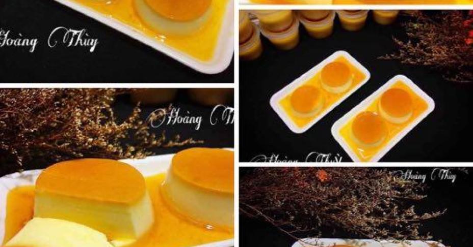 9x xinh như mộng chia sẻ bí quyết cho món bánh flan mịn mượt như da em bé