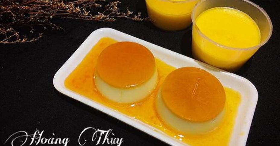 9x xinh như mộng chia sẻ bí quyết cho món bánh flan mịn mượt như da em bé