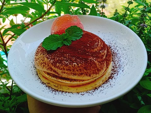 an sang o nha thu ngay pancake dalgona vua ngon vua sang chanh Ăn sáng ở nhà thử ngay Pancake Dalgona vừa ngon vừa sang chảnh