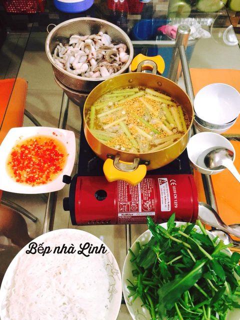 Bạch tuộc nhúng giấm giòn ngon