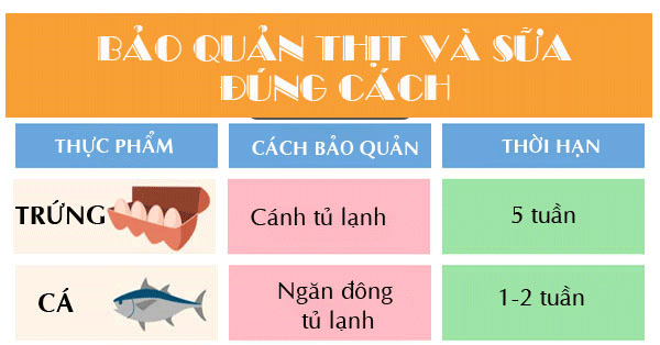 Bạn đã biết bảo quản thịt và sữa đúng cách chưa?