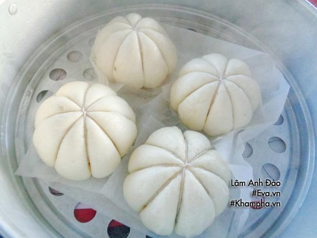 Bánh bao quả bí đã đẹp còn ngon