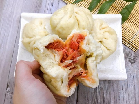 banh bao xa xiu pho mai Bánh bao xá xíu phô mai