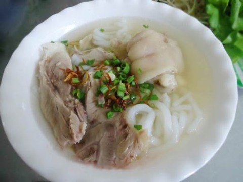 banh canh gio heo ba ria Bánh canh giò heo Bà Rịa