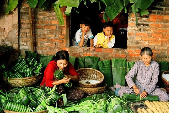 Bánh chưng không nhân