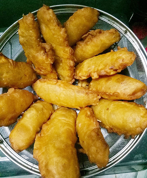 Bánh chuối chiên giòn