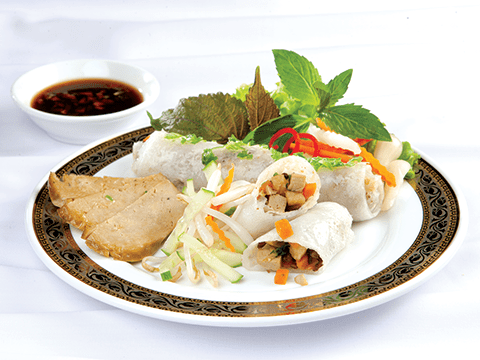 banh cuon chay Bánh cuốn chay