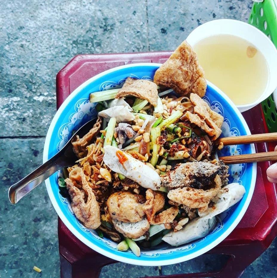 Bánh đa miến trộn #35k