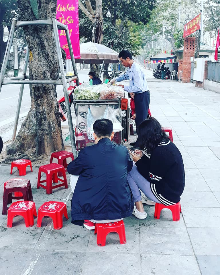 Bánh đa miến trộn #35k