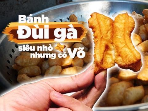 banh dui ga nho nhat ha noi quan hang chuc nam khong can ghe van nuom nu Bánh đùi gà nhỏ nhất Hà Nội, quán hàng chục năm không cần ghế vẫn nườm nượp khách