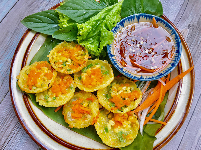 Bánh khọt chay