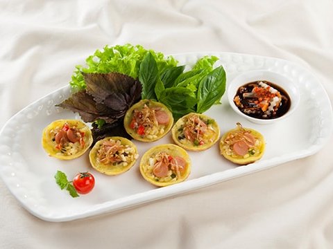 banh khot chay Bánh khọt chay ngon tuyệt vời