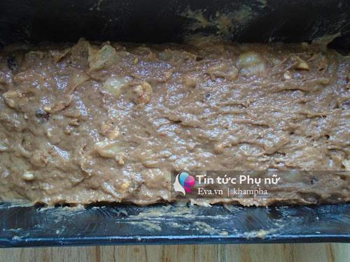 Bánh mì chuối thơm ngon, đủ dưỡng chất cho bữa sáng