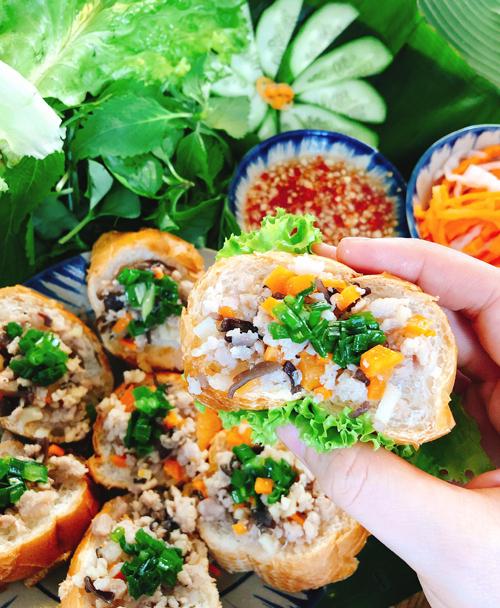 Bánh mì hấp đổi món cho bữa sáng