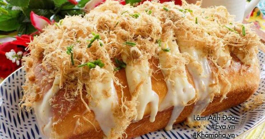 Bánh mì phô mai chảy, món ăn siêu hot hóa ra chỉ làm như thế này