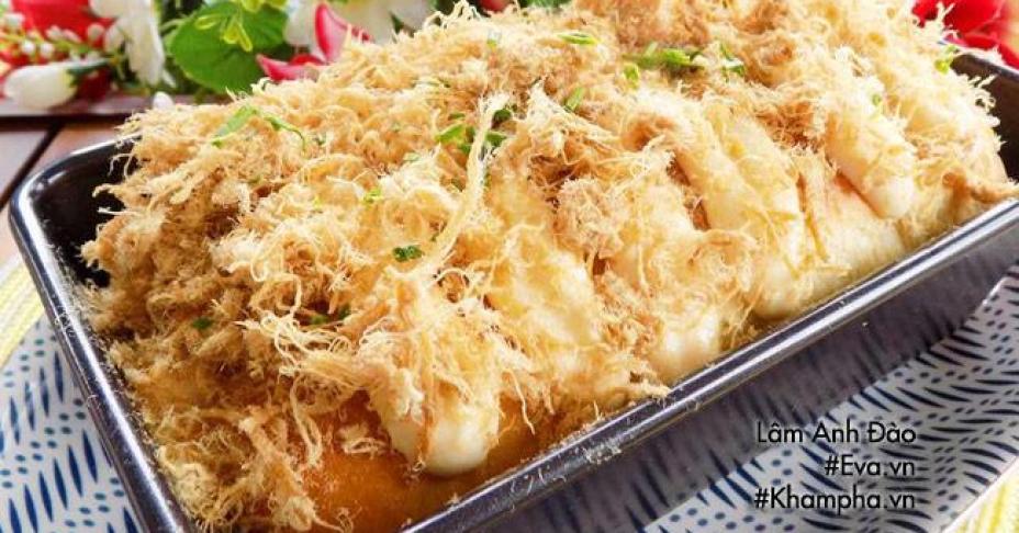 Bánh mì phô mai chảy, món ăn siêu hot hóa ra chỉ làm như thế này