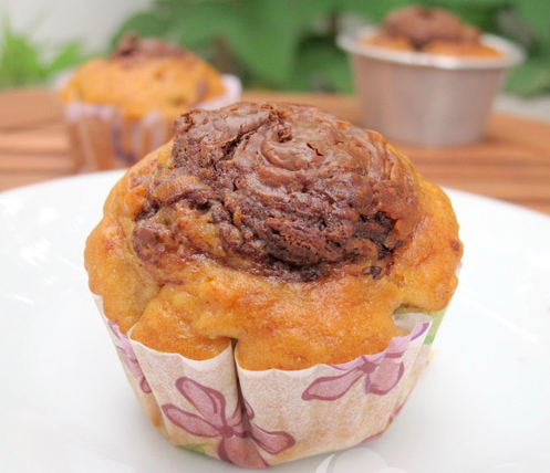 Bánh muffin chuối ngon chảy nước miếng!