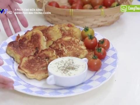 banh phomai trung chien gion tan beo ngay Bánh phomai trứng chiên giòn tan béo ngậy