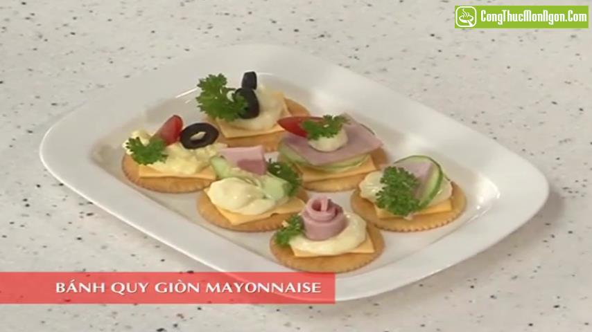 Bánh quy giòn Mayonnaise