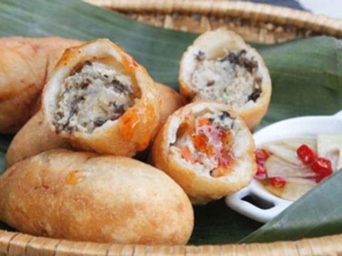 banh ran nhan man ngon tuyet Bánh rán nhân mặn ngon tuyệt