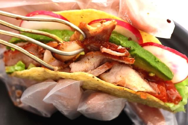 Bánh tacos nướng rau củ