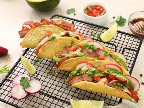 banh tacos nuong rau cu Bánh tacos nướng rau củ