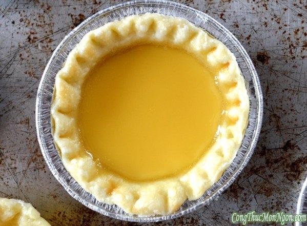 Bánh tart trứng ngon thèm chảy nước miếng