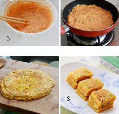 Bánh trứng cà rốt