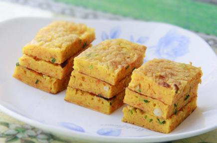 banh trung ca rot Bánh trứng cà rốt