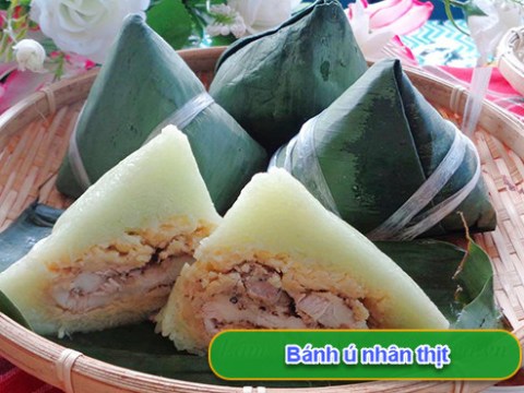 banh u nhan thit dan da ma ngon Bánh ú nhân thịt dân dã mà ngon