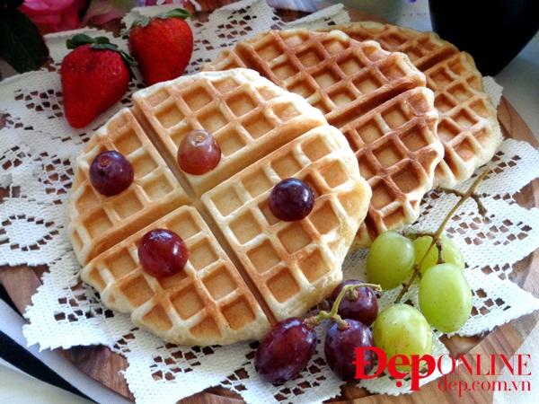 Bánh waffle: nhanh, gọn và ngon