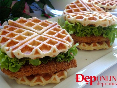 banh waffle nhanh gon va ngon Bánh waffle: nhanh, gọn và ngon