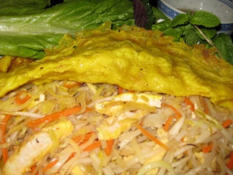 banh xeo chay Bánh xèo chay