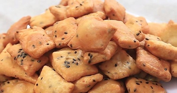 Bật mí cách làm bánh Snack đậu phụ thơm ngậy, giòn tan.