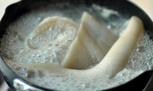 Bì heo trộn đậu phộng dai giòn sần sật